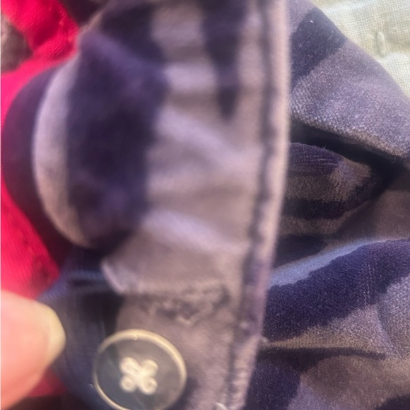 Mini Boden Purple Striped Velvet Pants, Size 4T. - Picture 8 of 8